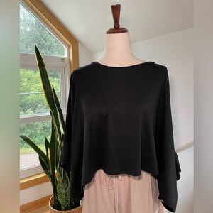 AS Revival by Altar’d State : Black Athleisure Crop Top